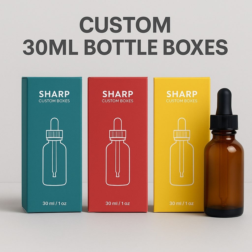 Custom 30ml Bottle Boxes