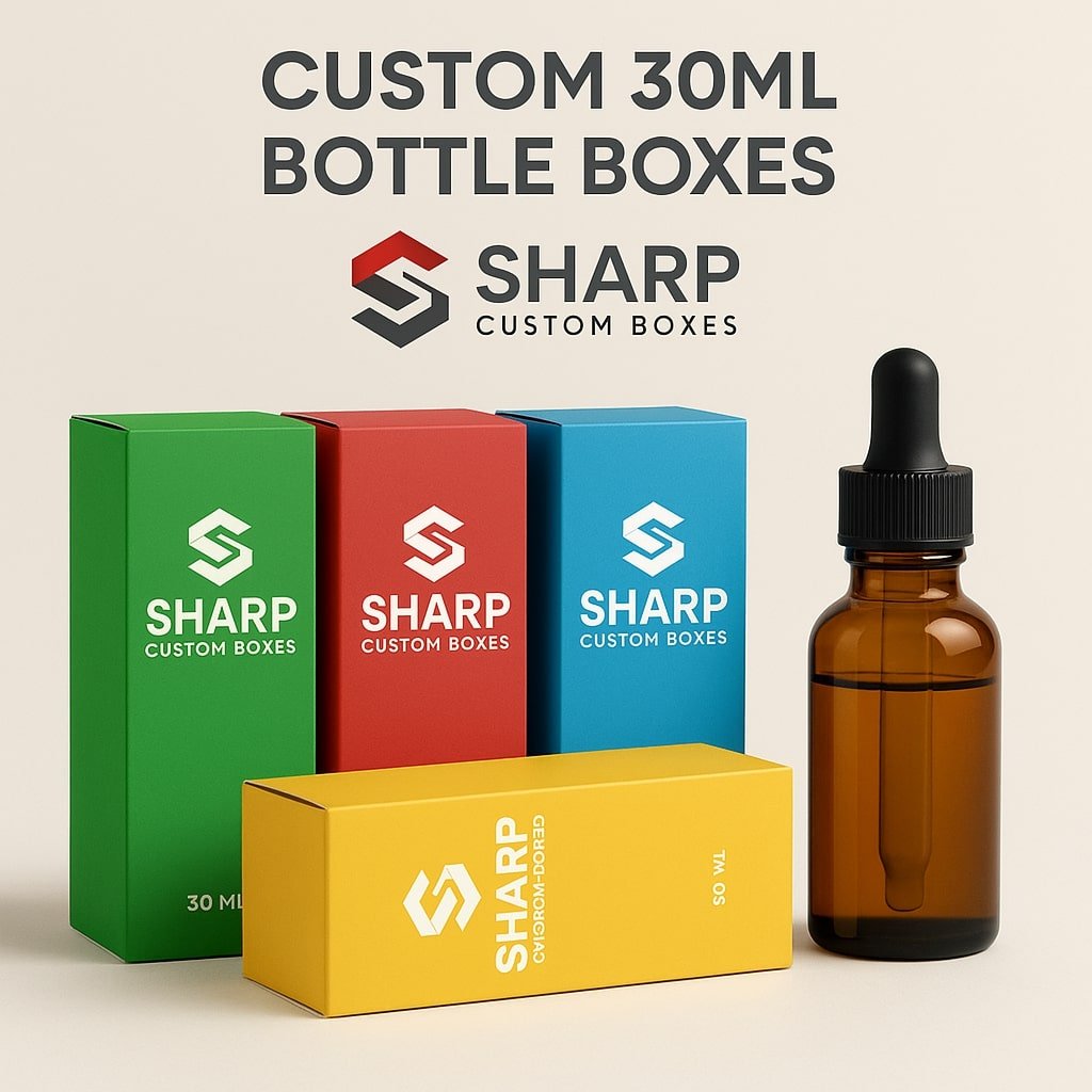 Custom 30ml Bottle Boxes