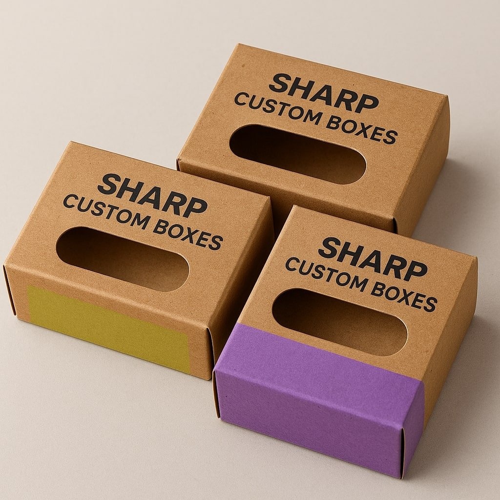 custom kraft soap boxes