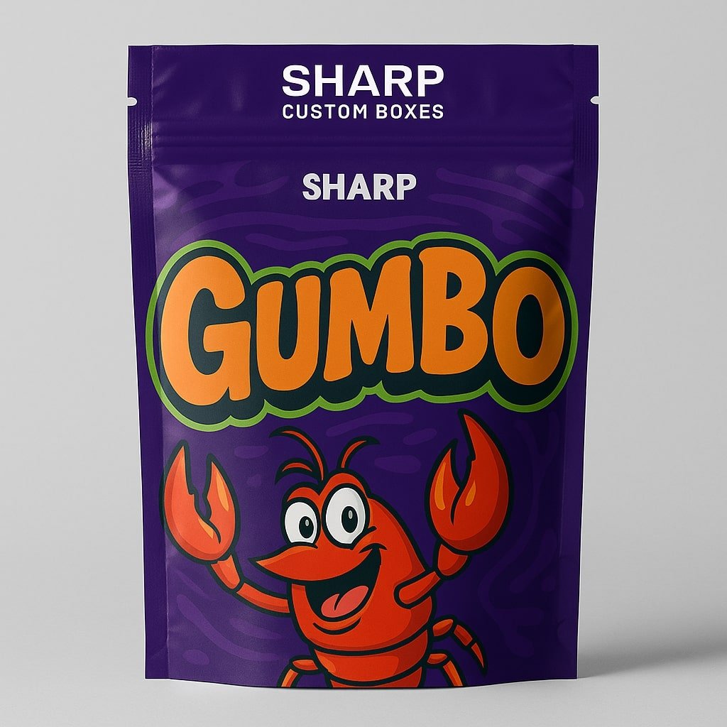 Custom Gumbo Mylar Bags