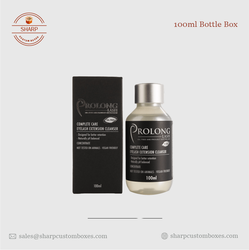Custom 100ml Bottle Boxes