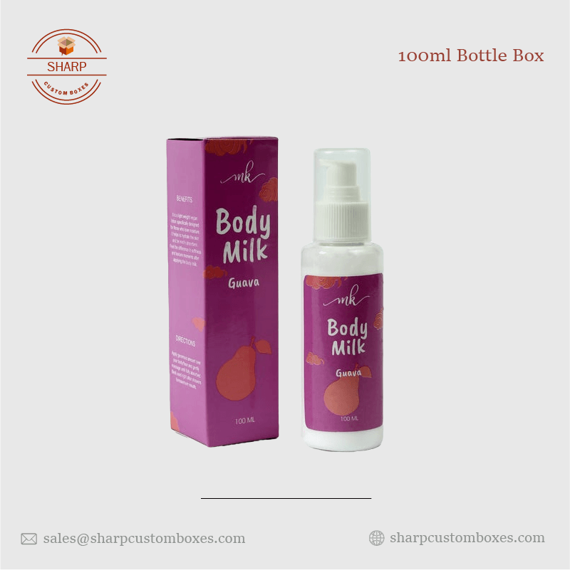Custom 100ml Bottle Boxes
