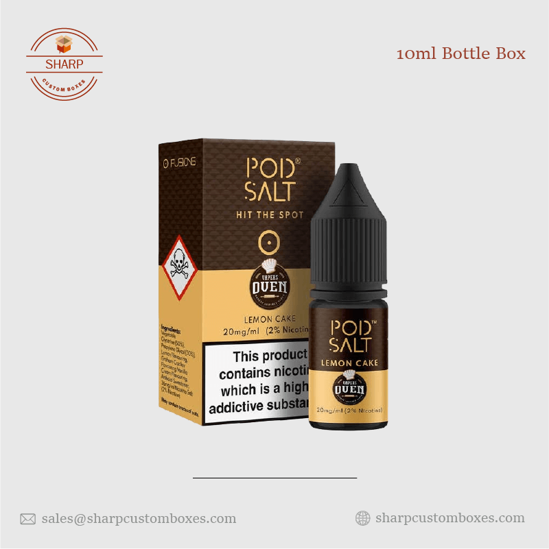 Custom 10ml Bottle Boxes