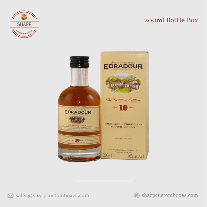 Custom 200ml Bottle Boxes