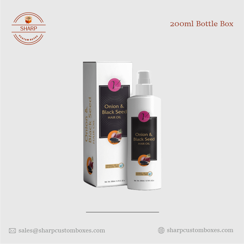 Custom 200ml Bottle Boxes