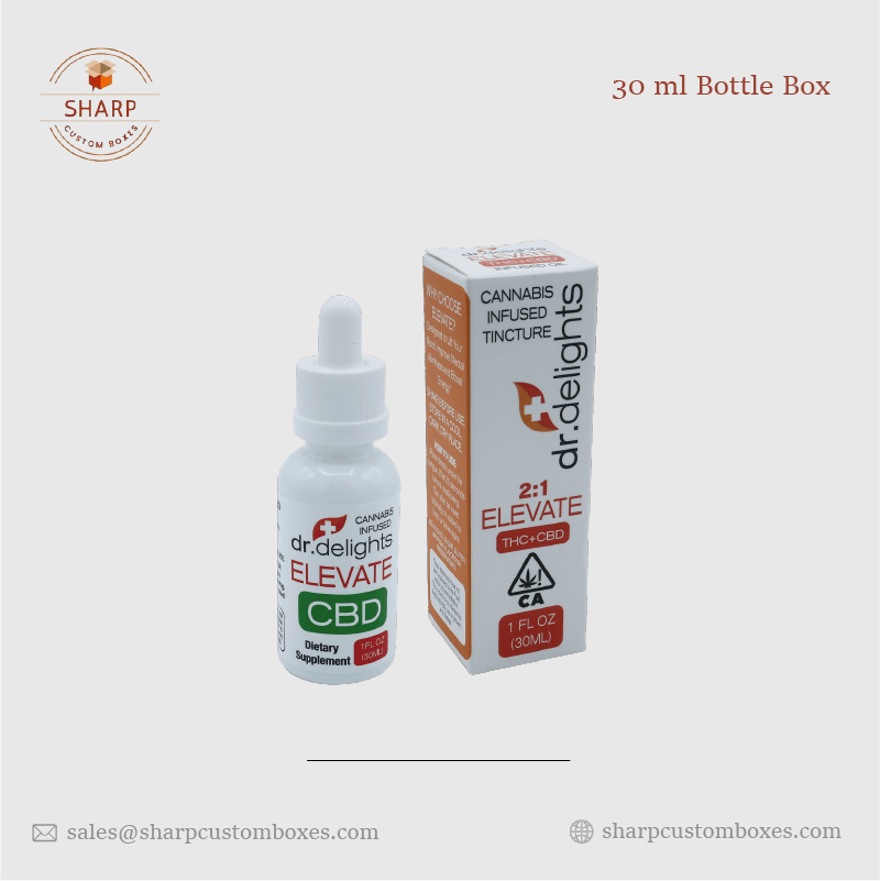 Custom 30ml Bottle Boxes