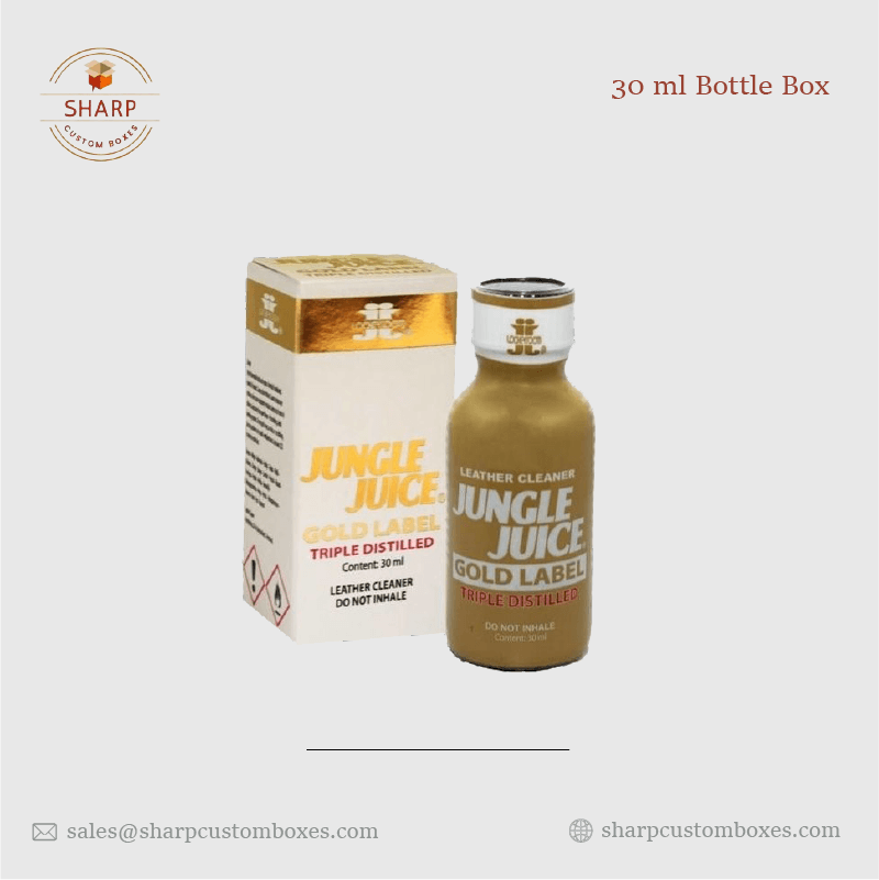 Custom 30ml Bottle Boxes