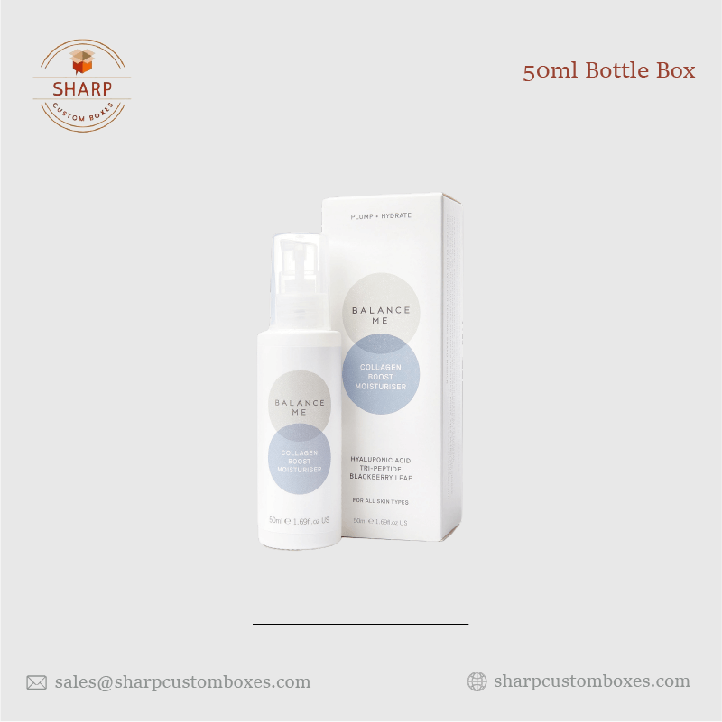 Custom 50ml Bottle Boxes
