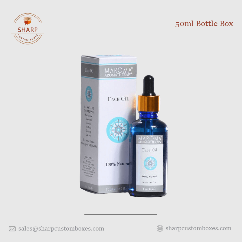 Custom 50ml Bottle Boxes