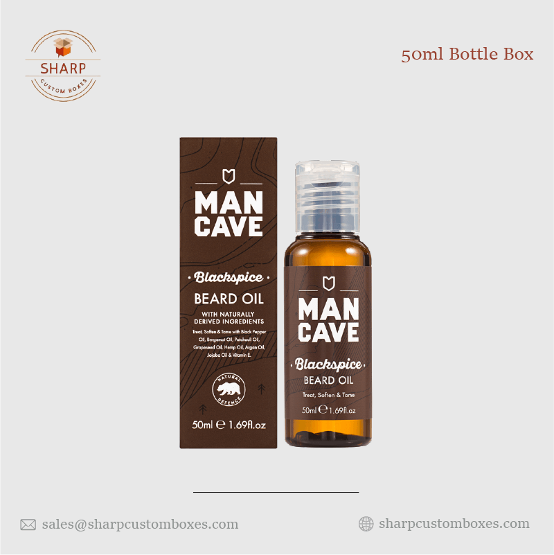 Custom 50ml Bottle Boxes