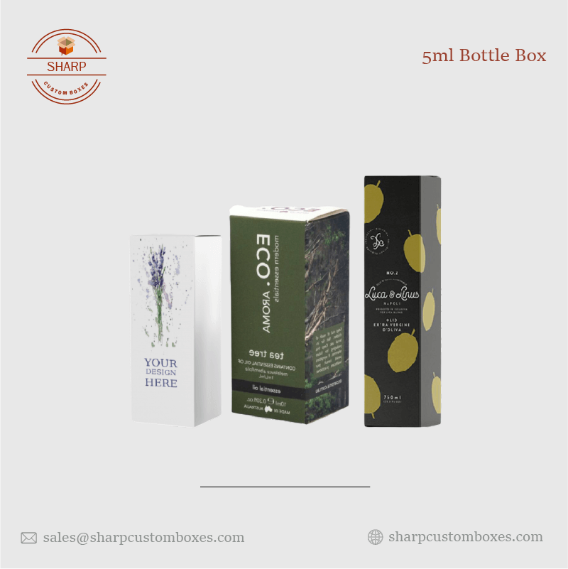 Custom 5ml Bottle Boxes