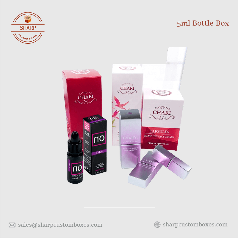 Custom 5ml Bottle Boxes