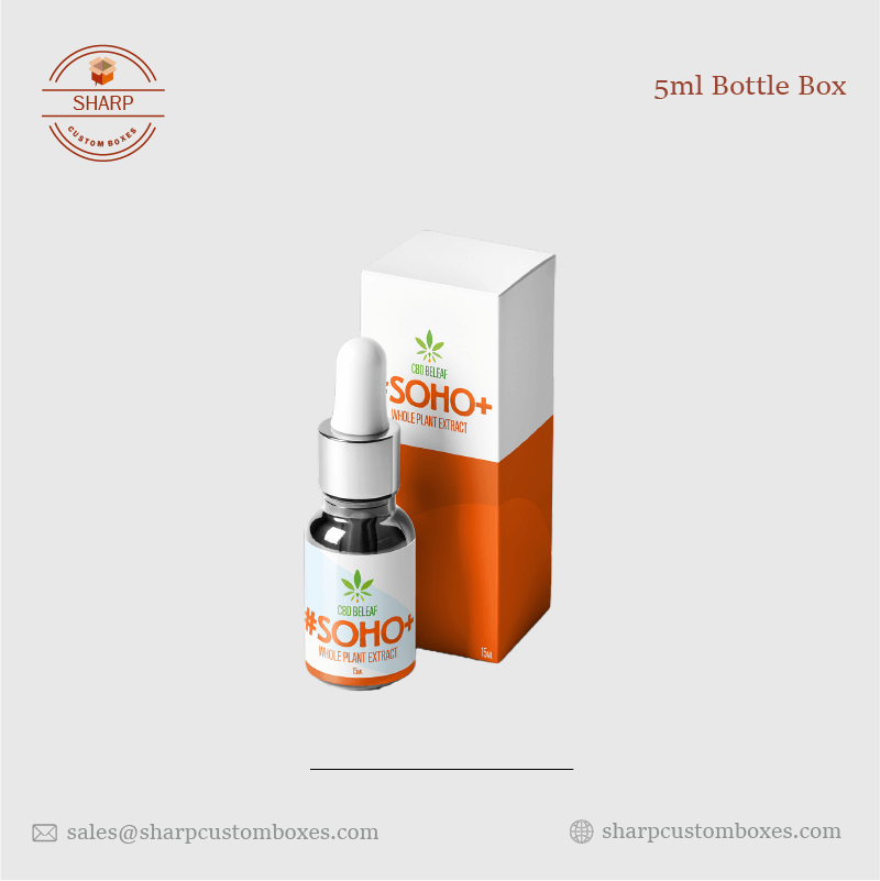 Custom 5ml Bottle Boxes