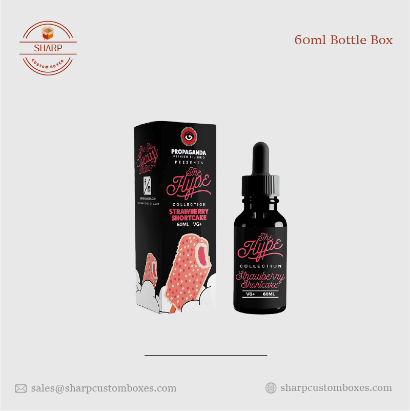 Custom 60ml Bottle Boxes