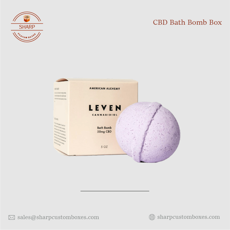 Custom CBD Bath Bomb Boxes