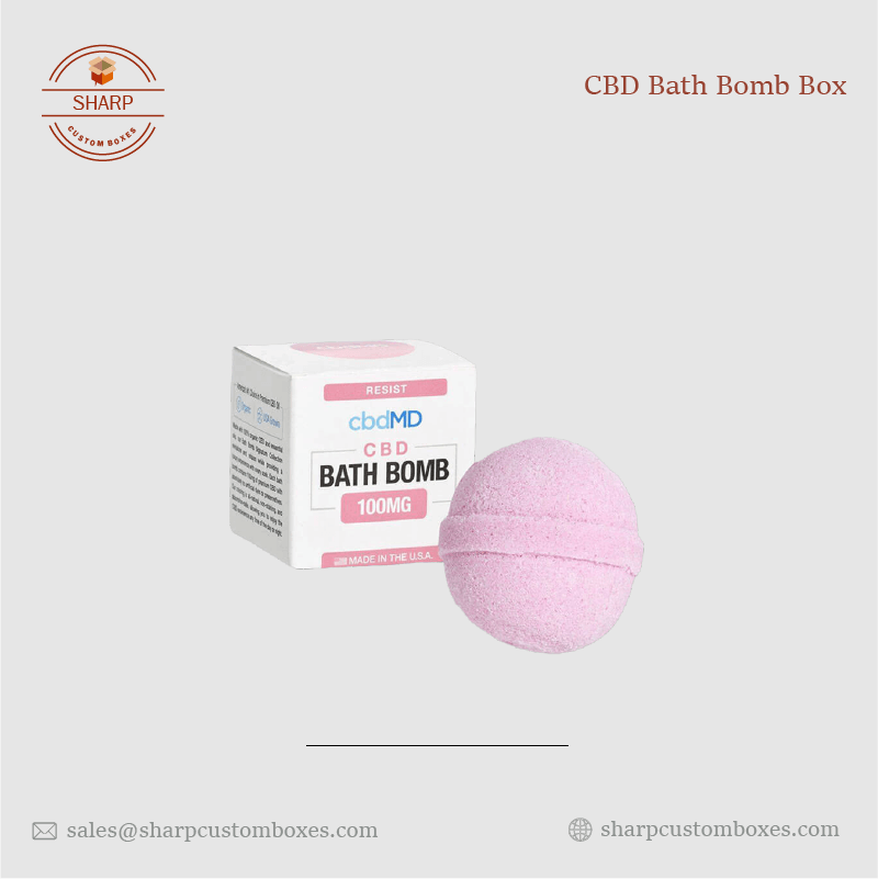 Custom CBD Bath Bomb Boxes