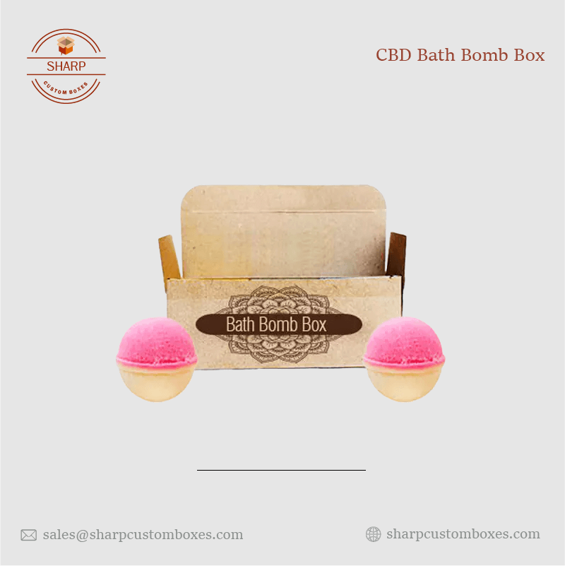 Custom CBD Bath Bomb Boxes