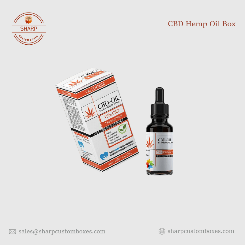 Custom CBD Hemp Oil Boxes