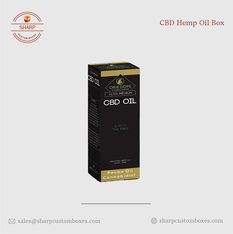 Custom CBD Hemp Oil Boxes