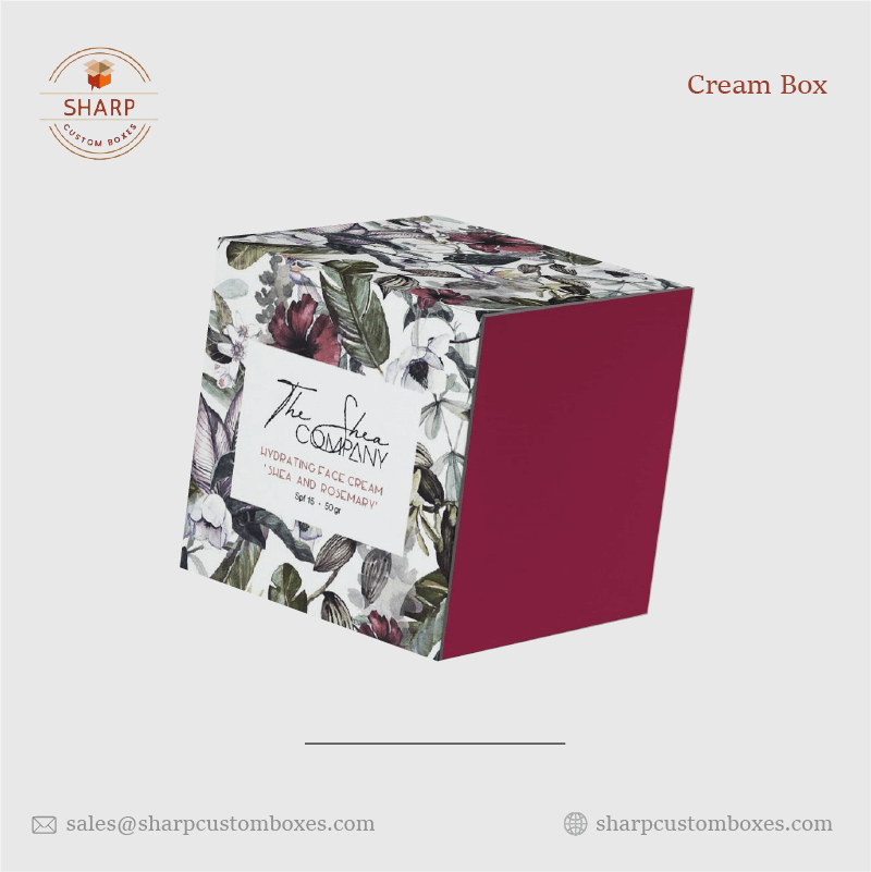 Custom Cream Boxes