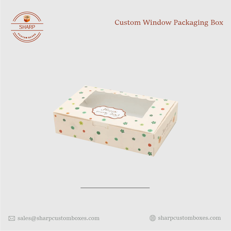 Custom Window Packaging Boxes