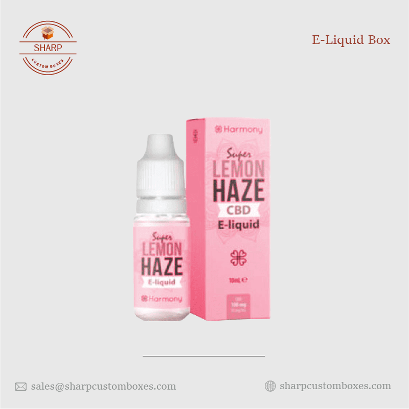 Custom E-Liquid Boxes