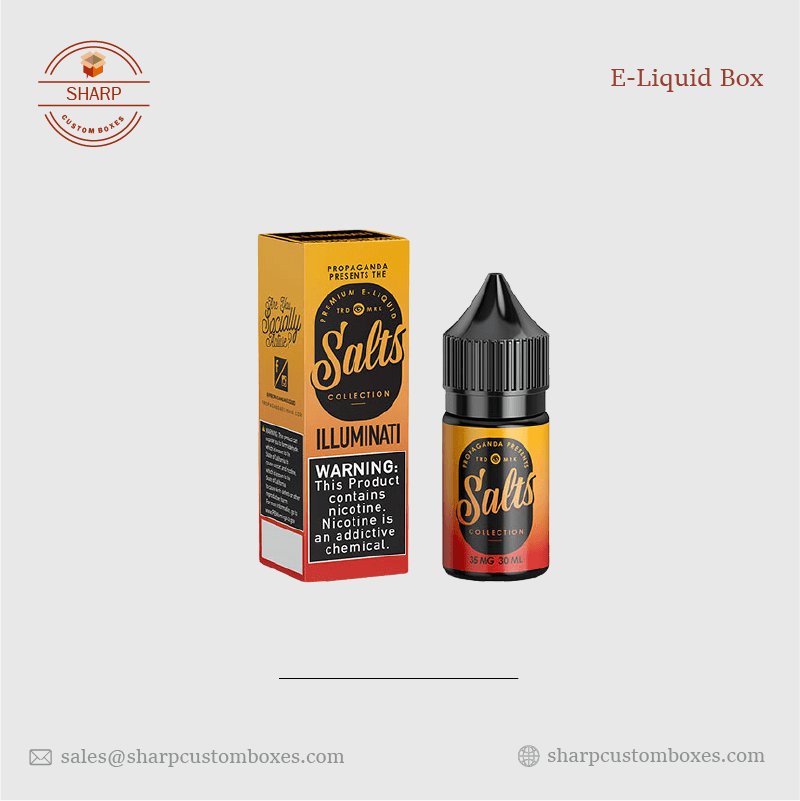 Custom E-Liquid Boxes