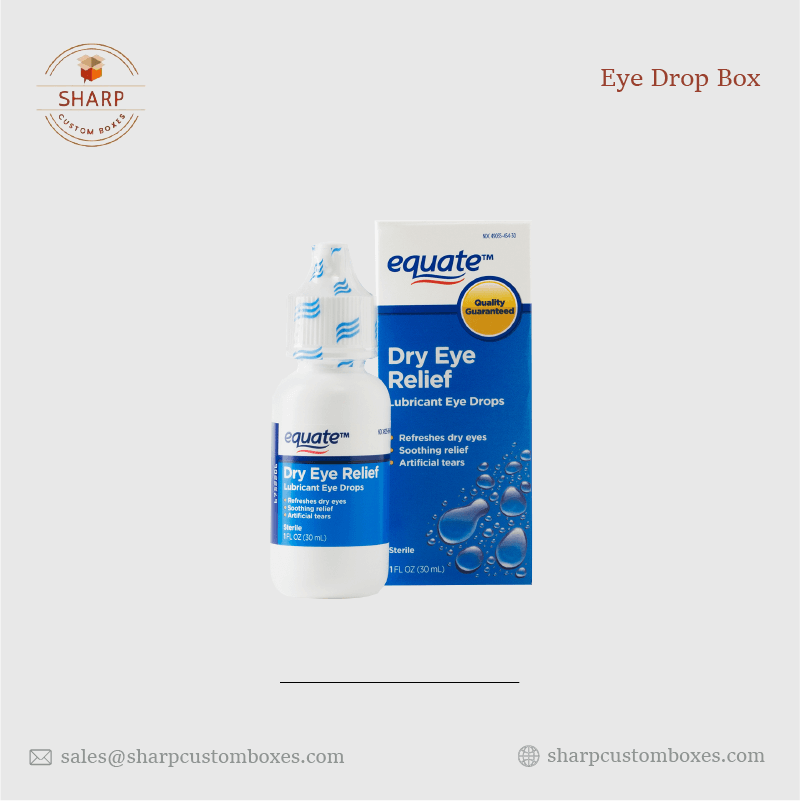 Custom Eye Drops Boxes