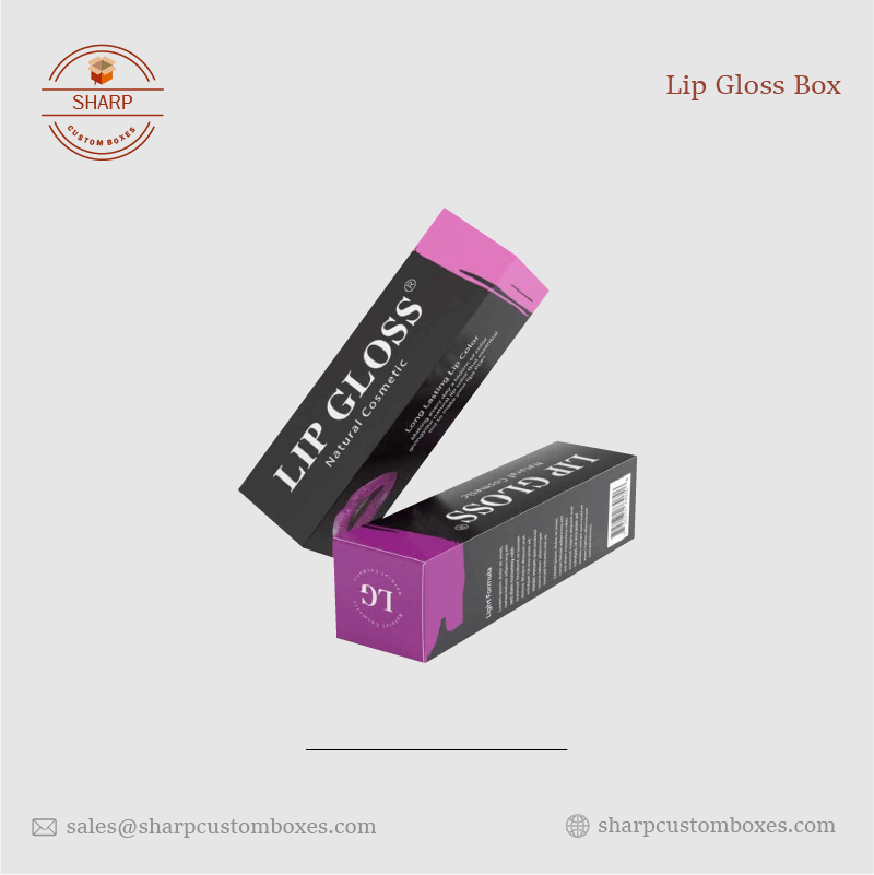 Custom Lip Gloss Boxes