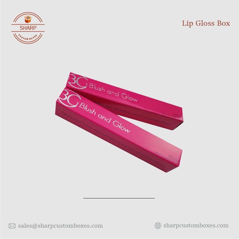 Custom Lip Gloss Boxes