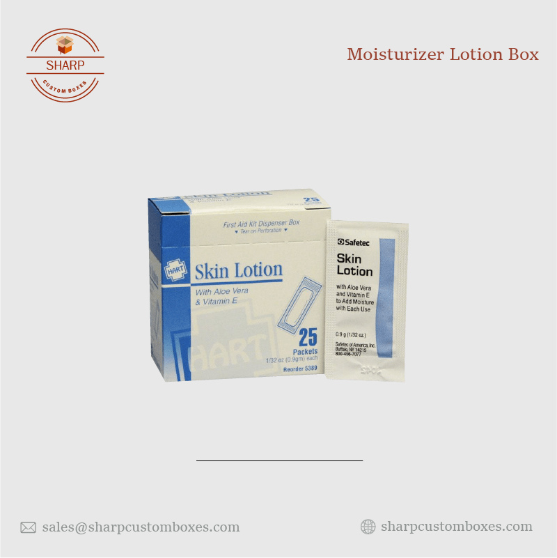Custom Moisturizer Lotion Boxes