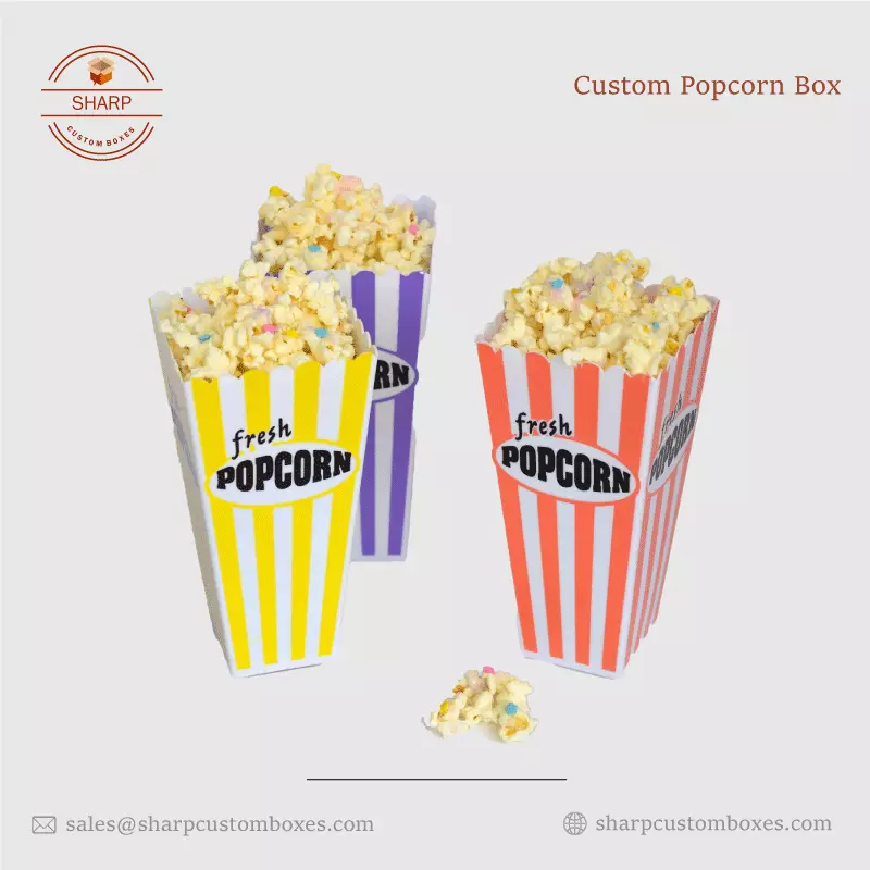 Custom Popcorn Boxes