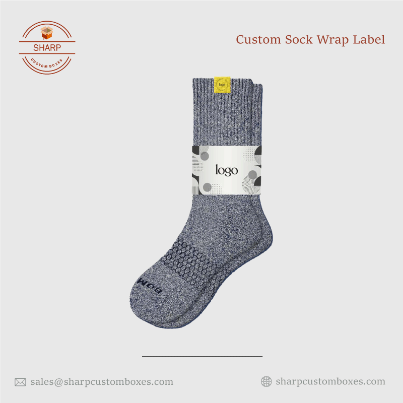Custom Sock Wrap Labels