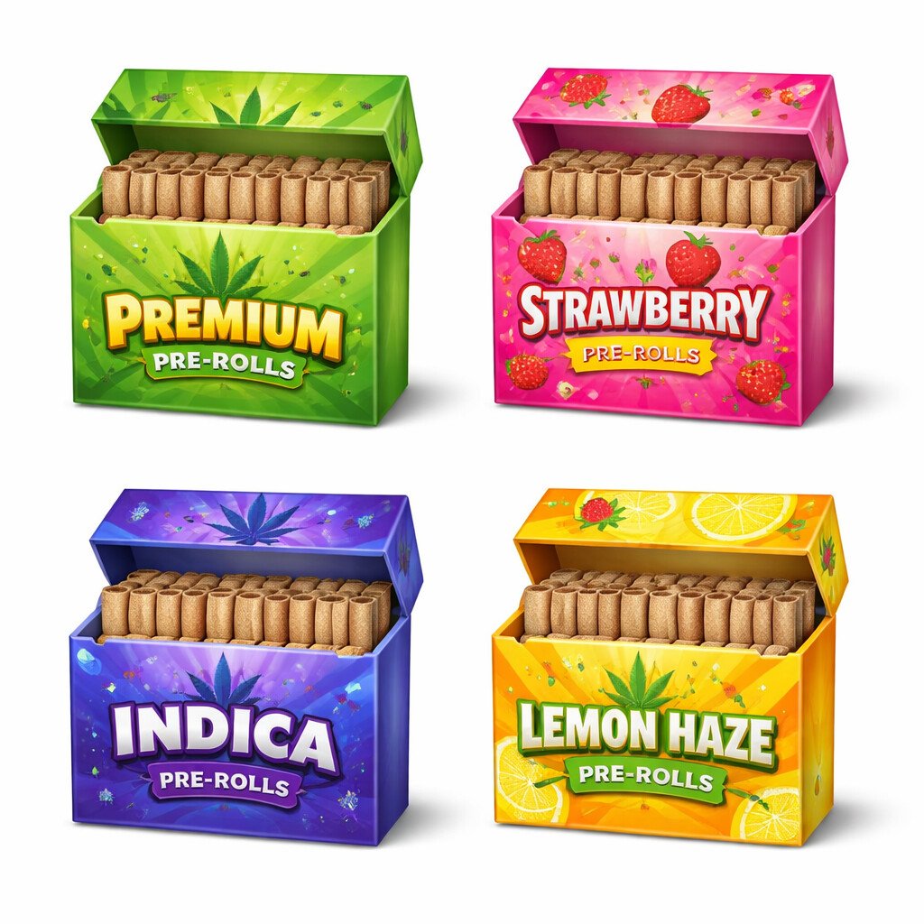 Pre Roll Display Boxes