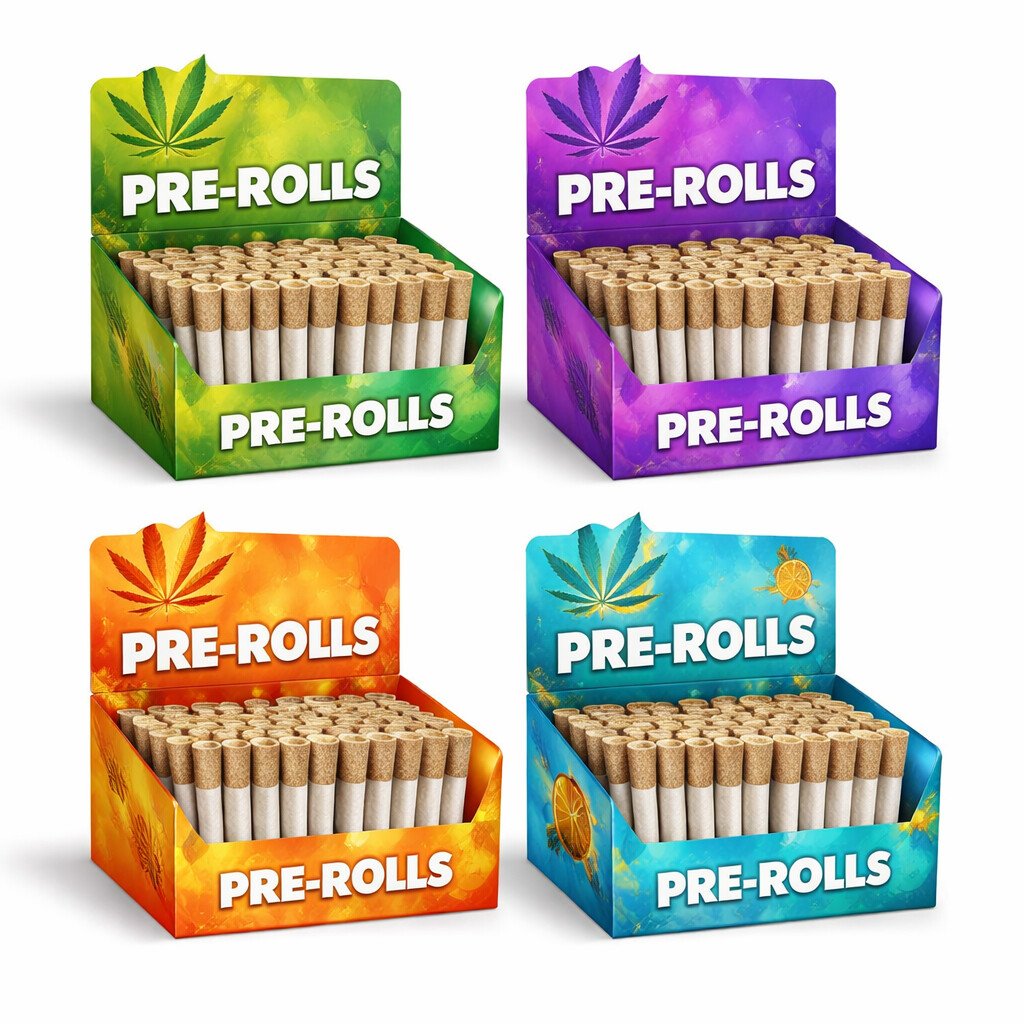 Pre Roll Display Boxes