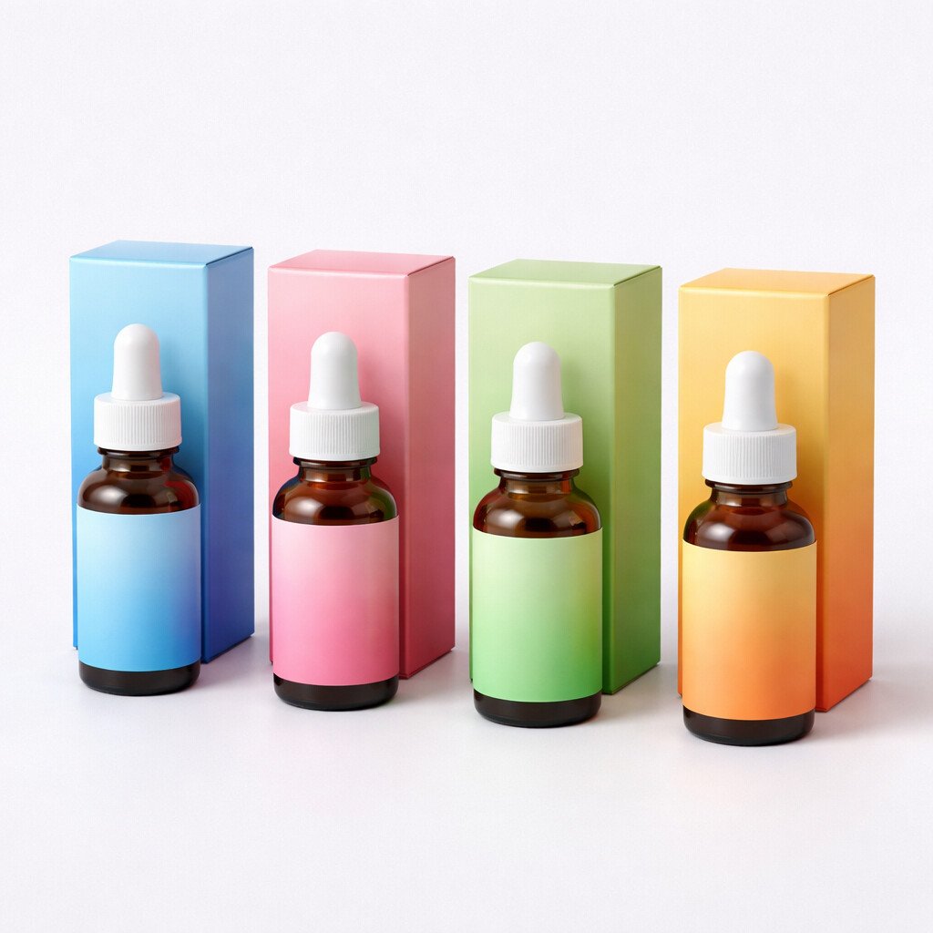 Custom 50ml Bottle Boxes