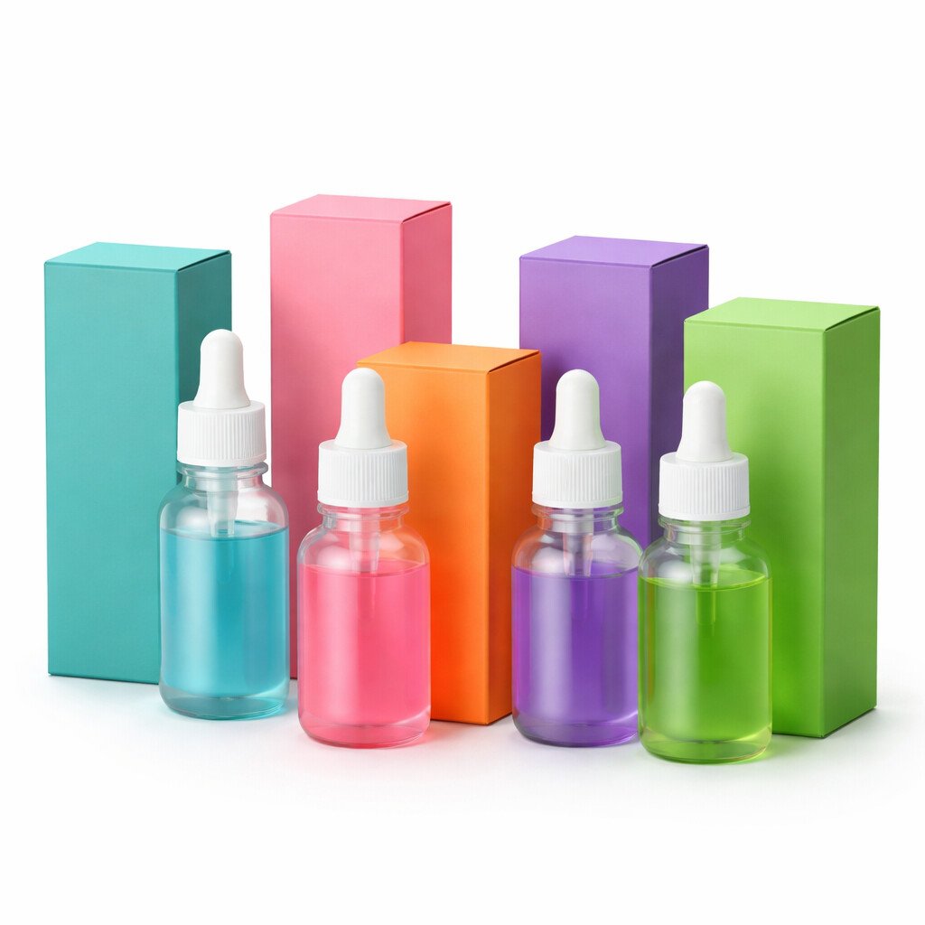 Custom 50ml Bottle Boxes