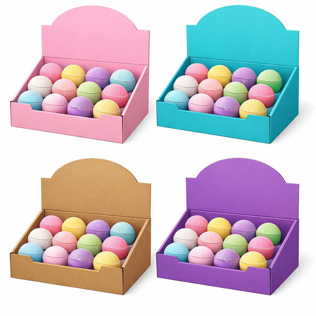 Bath Bomb Display Boxes