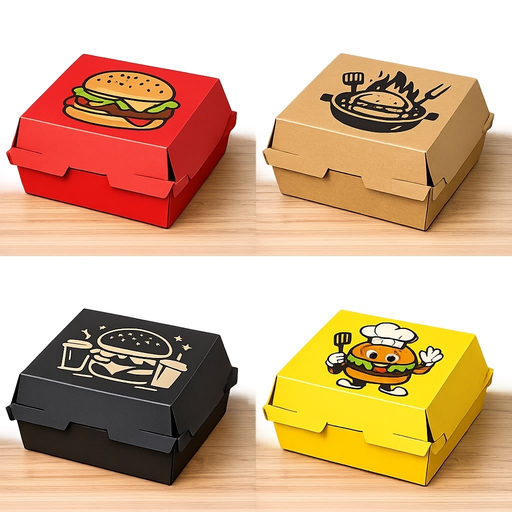custom burger boxes