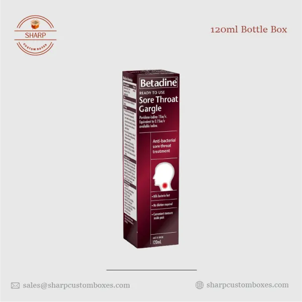 Printed 120ml Bottle Boxes