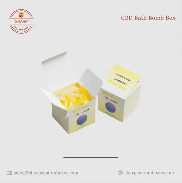 Custom CBD Bath Bomb Boxes