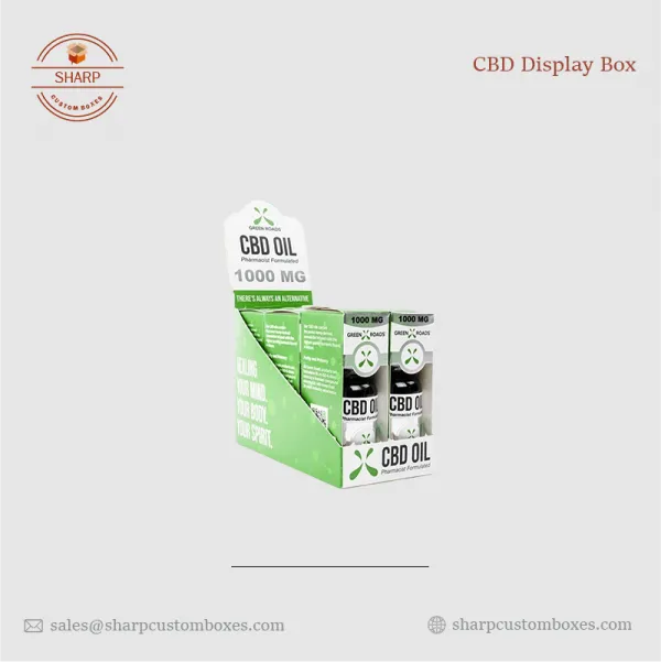 Custom CBD Display Boxes