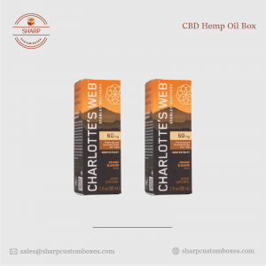 Custom CBD Hemp Oil Boxes