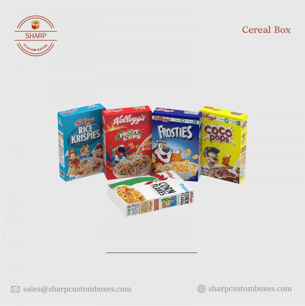 Wholesale Printed Cereal Boxes USA
