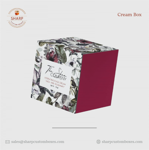 Custom Printed Cream Boxes
