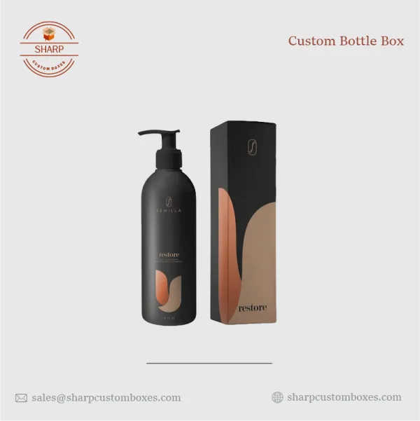 Custom Printed Bottle Boxes Wholesale