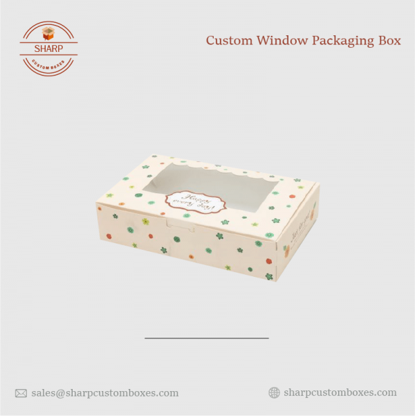 Custom Window Packaging Boxes USA