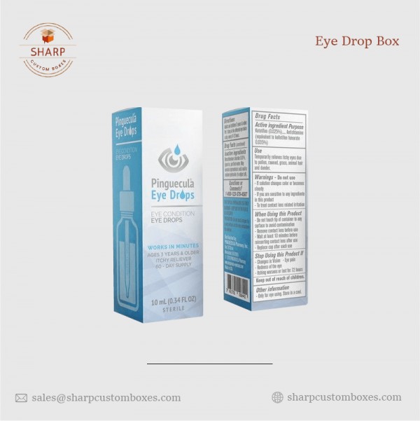 Eye Drops Packaging Boxes