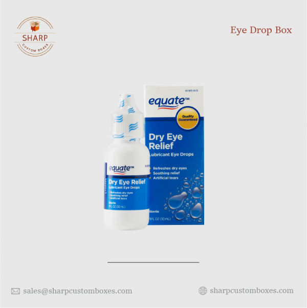 Wholesale Eye Drops Packaging Boxes with Logo