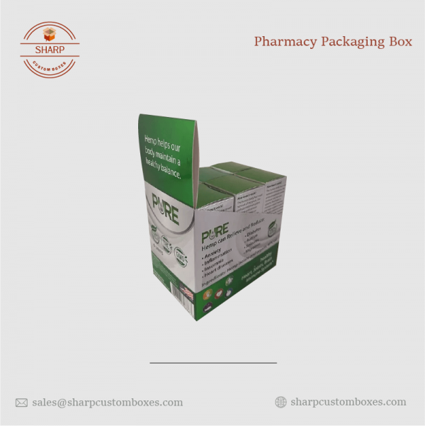 Custom Printed Pharmacy Packaging Boxes,